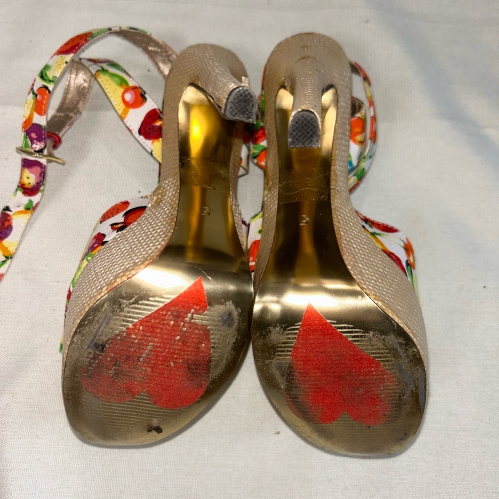 Colorful platform heels - Picture 6 of 6